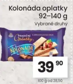 Kubík potraviny Kolonáda oplatky nabídka