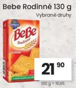Kubík potraviny Bebe Rodinné nabídka