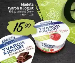 COOP TIP Madeta tvaroh & jogurt nabídka