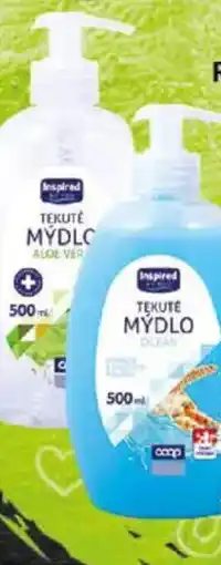 COOP TIP Inspired tekuté mýdlo nabídka
