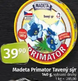 COOP TIP Madeta Primator Tavený sýr nabídka