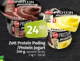 COOP TIP Zott Protein Puding /Protein Jogurt nabídka