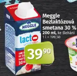 COOP TIP Meggle Bezlaktózová smetana 10 % nabídka