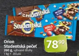 COOP TIP Orion Studentská pečeť nabídka