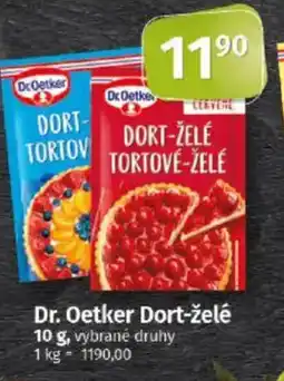 COOP TIP Dr. Oetker Dort-želé nabídka