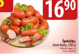 Bala Špekáčky nabídka