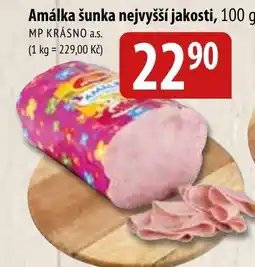 Bala Amálka šunka nejvyšší jakosti nabídka