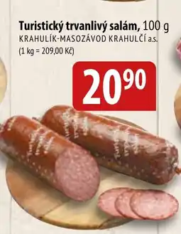Bala Turistický trvanlivý salám nabídka