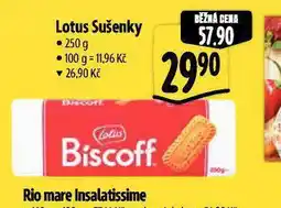 Albert Lotus sušenky nabídka