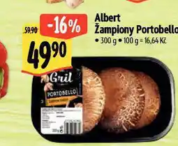 Albert Žampiony portobello nabídka