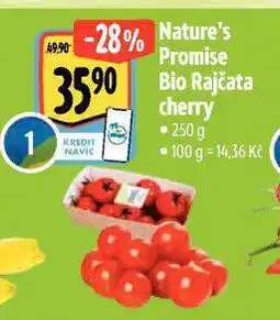 Albert Bio rajčata cherry nabídka