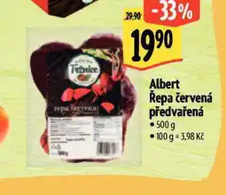 Albert Řepa červená nabídka
