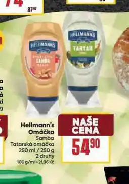 Billa Hellmann´s tatarská omáčka, majonéza nabídka