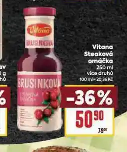 Billa Vitana steaková máčka nabídka