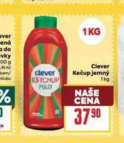 Billa Clever jemný kečup nabídka