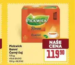 Billa Pickwick ranní černý čaj nabídka