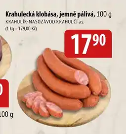 Bala Krahulecká klobása, jemně pálivá nabídka