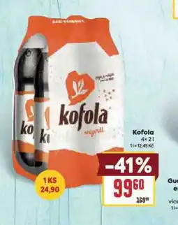 Billa Kofola 4pack nabídka