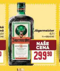 Billa Jägermeister nabídka