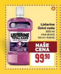 Billa Listerine ústní voda nabídka