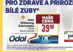 Billa Odol whitening zubní pasta nabídka