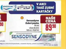 Billa Sensodyne zubní pasta nabídka
