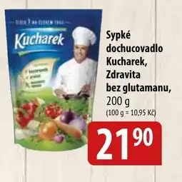 Bala Sypké dochucovadlo Kucharek, Zdravita bez glutamanu, nabídka