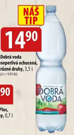 Bala Dobrá voda neperlivá ochucená, různé druhy nabídka
