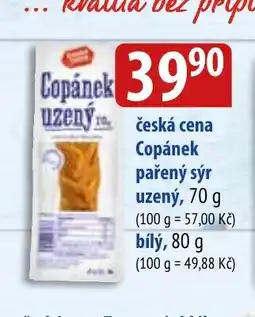 Bala česká cena Copánek pařený sýr uzený nabídka