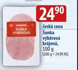 Bala česká cena Šunka výběrová krájená nabídka