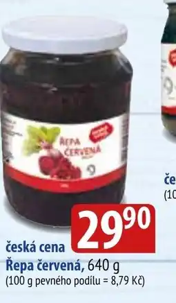 Bala česká cena Řepa červená nabídka