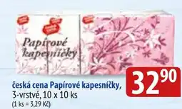 Bala česká cena Papírové kapesníčky nabídka