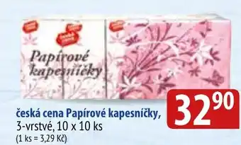 Bala česká cena Papírové kapesníčky nabídka