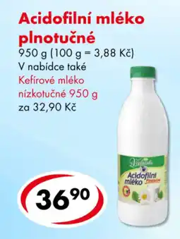 CBA Acidofilní mléko plnotučné nabídka