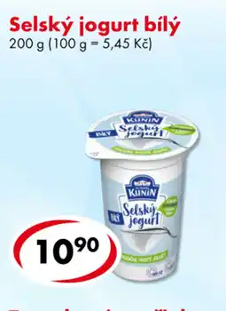 CBA Selský jogurt bílý nabídka
