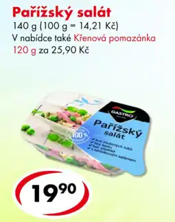 CBA Pařížský salát nabídka