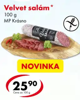CBA Velvet salám nabídka