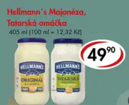 CBA HELLMANN'S Majonéza, Tatarská omáčka nabídka
