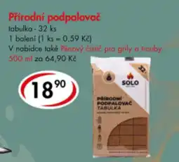 CBA Přírodní podpalovač nabídka