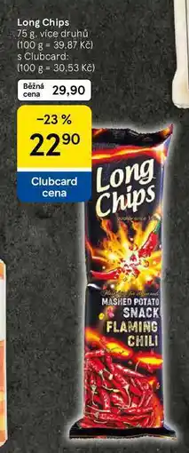 Tesco Long Chips, 75 g, více druhů nabídka