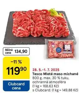 Tesco Tesco Mleté maso míchané, 800 g nabídka