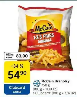 Tesco McCain Hranolky, 750 g nabídka