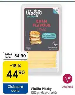 Tesco Violife Plátky, 100 g, více druhů nabídka