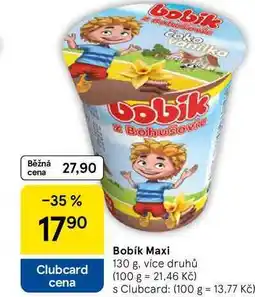 Tesco Bobík Maxi, 130 g nabídka