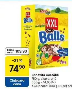 Tesco Bonavita Cereálie, 750 g, více druhů nabídka