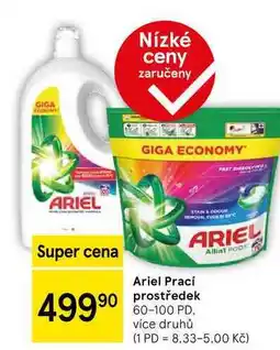 Tesco Ariel Prací prostředek, 60-100 PD nabídka