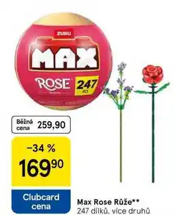 Tesco Max Rose Růže, 247 dílků, více druhů nabídka