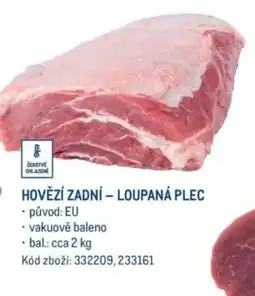 Makro HOVĚZÍ ZADNÍ - LOUPANÁ PLEC nabídka
