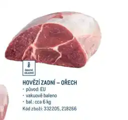 Makro HOVĚZÍ ZADNÍ - OŘECH nabídka