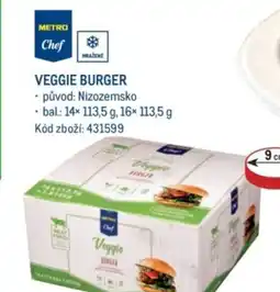 Makro VEGGIE BURGER ⚫původ: Nizozemsko nabídka